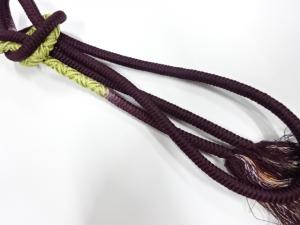 正絹　手組帯締め